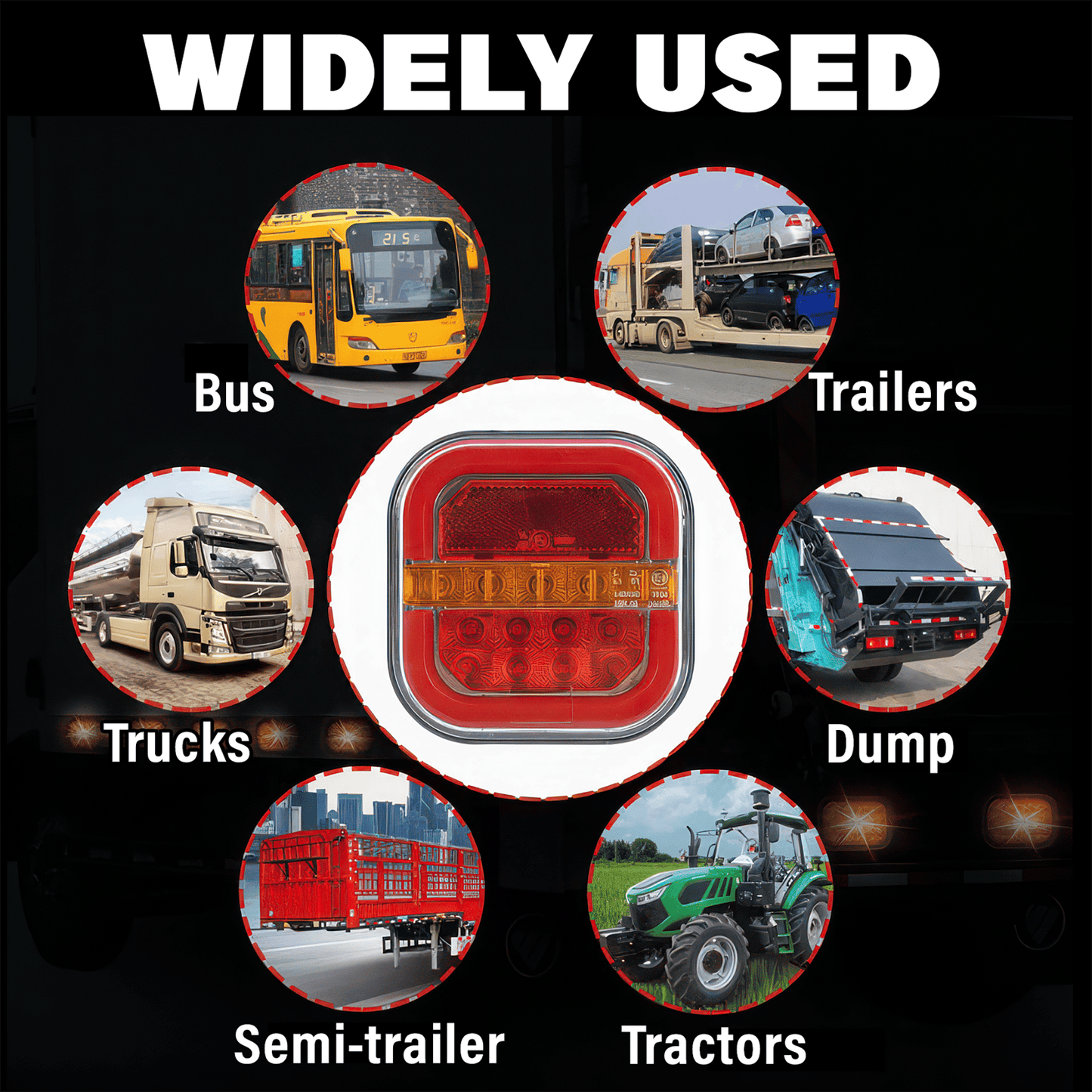 🔥BUY 1 GET 1 FREE ONLY TODAY🔥CAR LED TRAILER LIGHTS