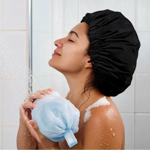 🔥HOT SALE 48% OFF -Detachable Satin Hair Wrap & Hair Net — 2-in-1 Design