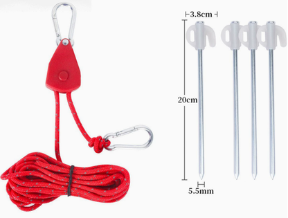 🔥48% OFF Sale🔥 Portable Adjustable Fix Camping Rope