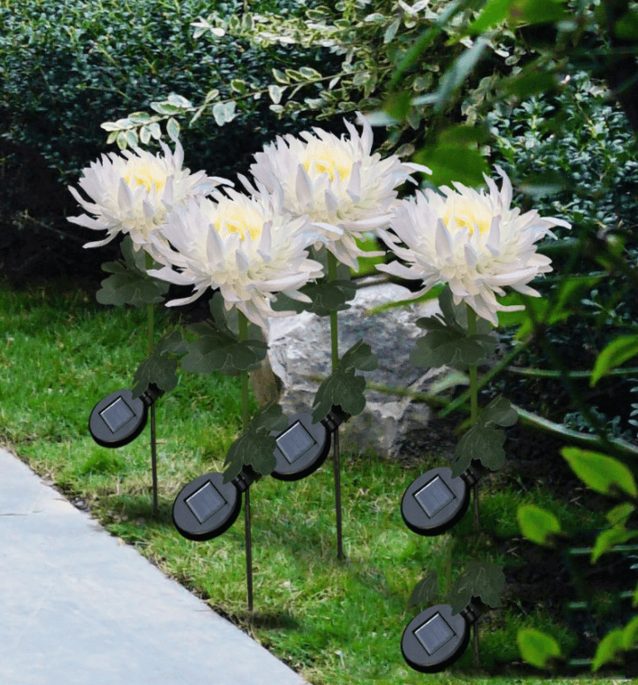 🎁Christmas Hot Sale -49% OFF🎁 - ARTIFICIAL Flower SOLAR GARDEN STAKE LED (🔥BUY 2 FREE 1🔥)