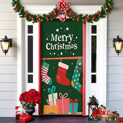 Last day 50% OFF🌟2025 Christmas and Halloween front door decoration