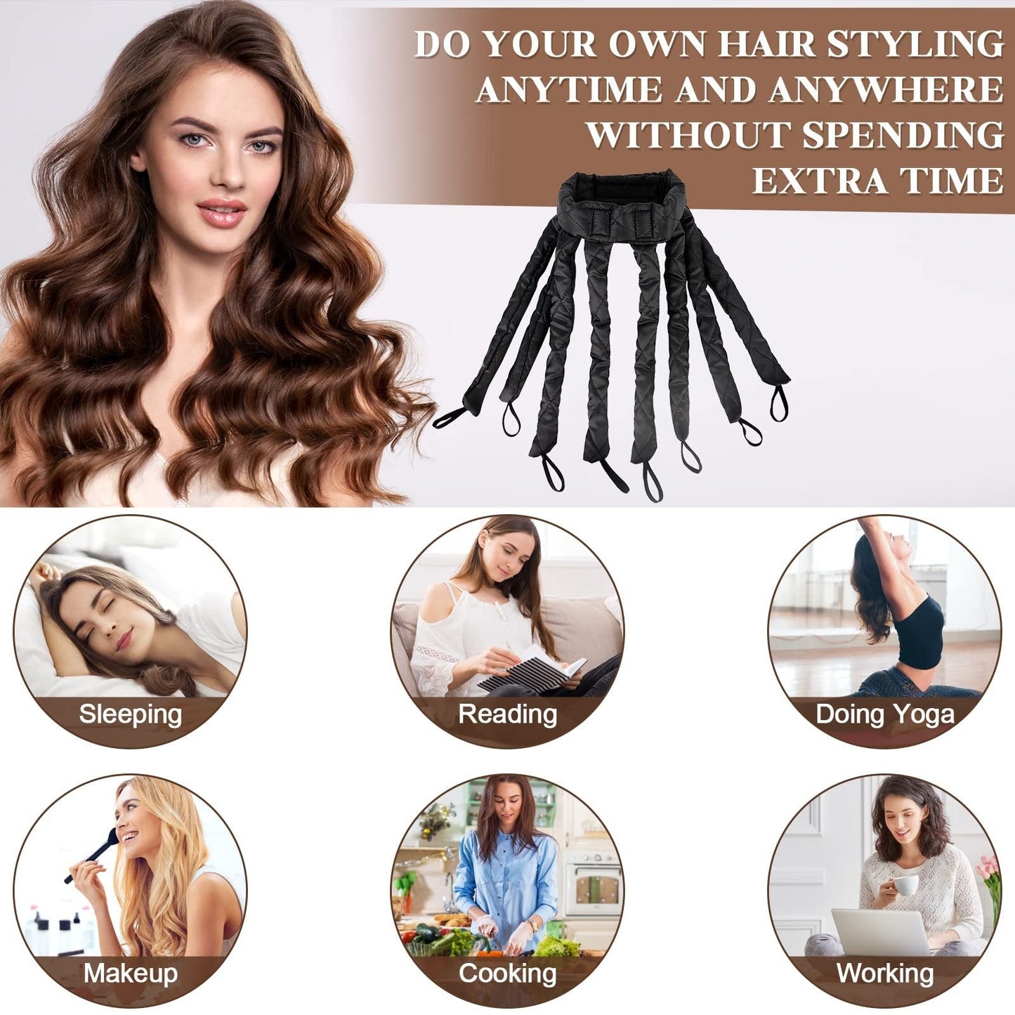 🔥 Heatless Curling iron