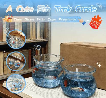 💫Mini Bubble Fish Tank Candle 🐠 –Buy One Get One Free 50% OFF Today