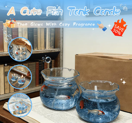 💫Mini Bubble Fish Tank Candle 🐠 –Buy One Get One Free 50% OFF Today