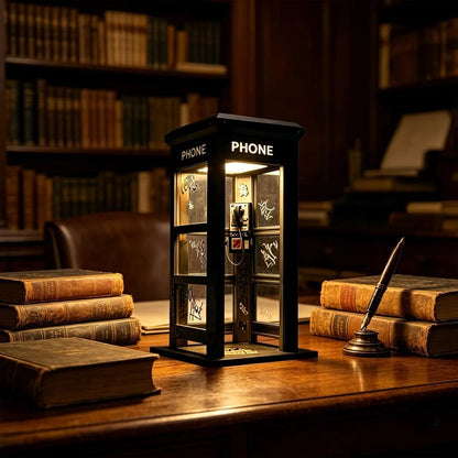 ⏰Last day Promotion🔥✨Vintage Phone Booth Ambient Lamp
