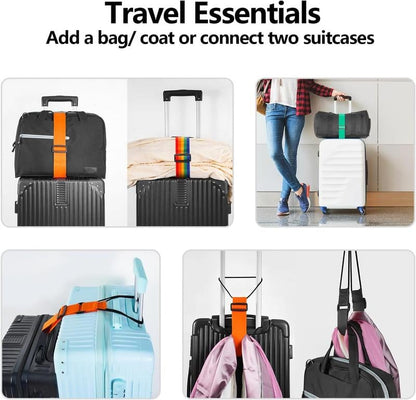⏰Last Day 70% OFF 🧳 Multi Use Strong Adjustable Luggage Connector Straps