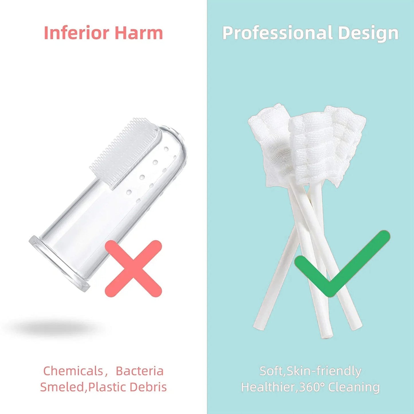 👦🍼Gentle & Effective Baby Tongue Cleaner Newborn Toothbrush