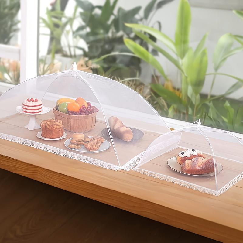 Foldable Food Cover, Mesh Food Cover, Portable Food Shelter, Picnic Supplies