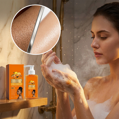 ⏳Limited-time 50% off⏰-Turmeric Vitamin C Scrub Body Wash