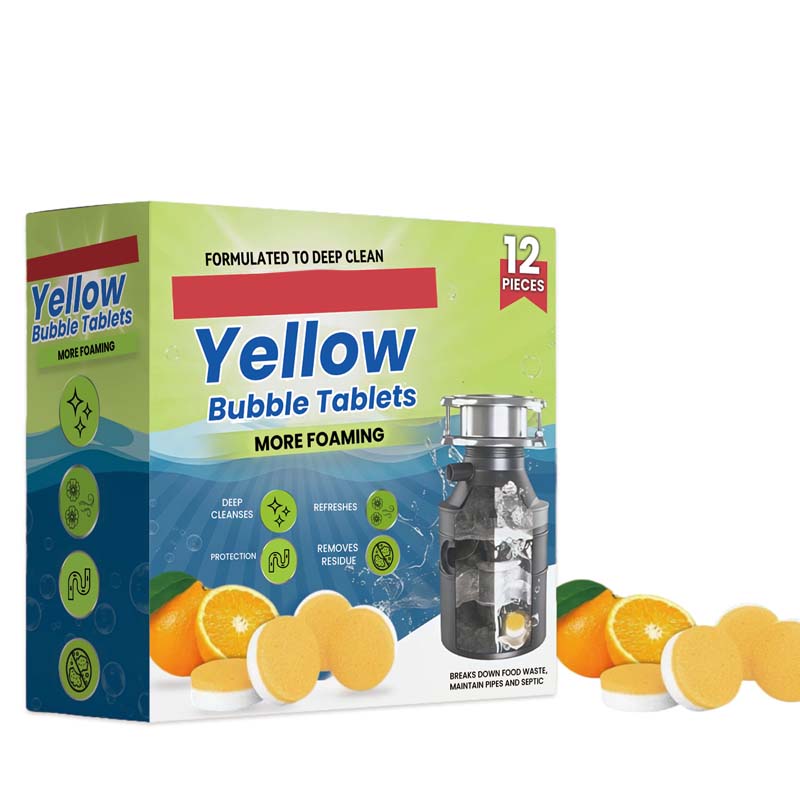 🏆Flash Sale⚡2K+ SOLD! Almost Gone💥12PCS Garbage Disposal Cleaner & Deodorizer Tablets