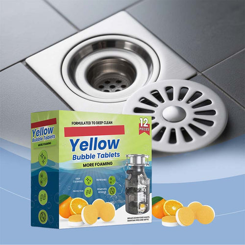 🏆Flash Sale⚡2K+ SOLD! Almost Gone💥12PCS Garbage Disposal Cleaner & Deodorizer Tablets