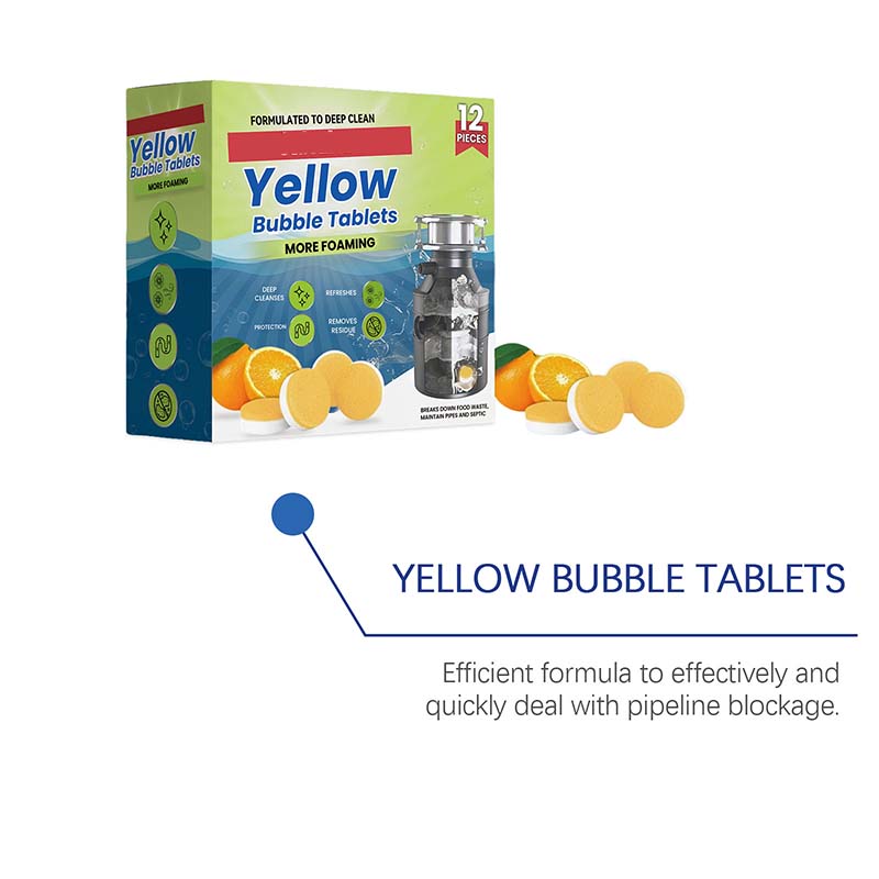🏆Flash Sale⚡2K+ SOLD! Almost Gone💥12PCS Garbage Disposal Cleaner & Deodorizer Tablets