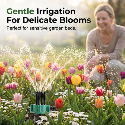 💧360° Multi-Directional Lawn Sprinkler💧Precision Garden Irrigation with Flexible Spray Nozzles🌱