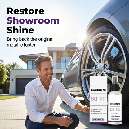 【50% OFF】Instant Rust Remover Spray – Wheels Shine Like New! 🔥 Hot Sale Now