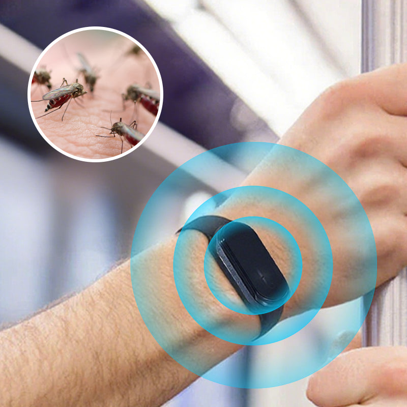 🔥🛡️ 2026 Upgraded Ultrasonic Mosquito Repellent Bracelet - Powerful & Non-Toxic