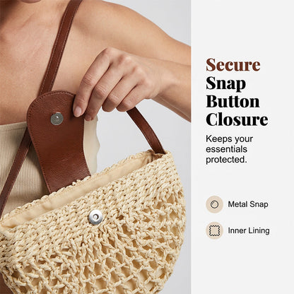 ✨Last Day 50% OFF – Woven Crossbody Bag for Women 👜