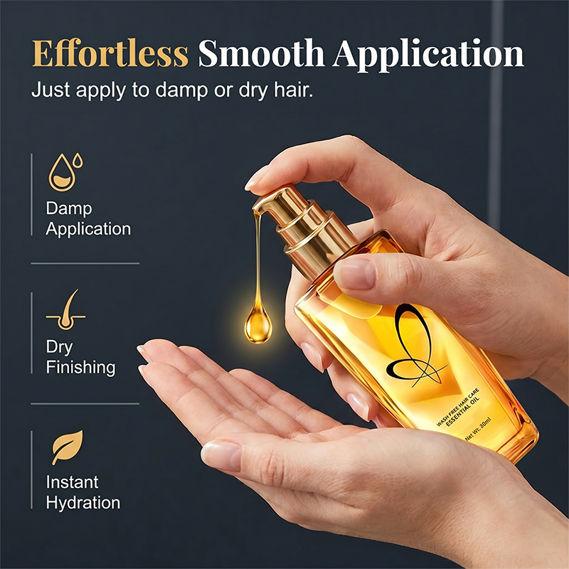 🚿 Skip the Shower, Not the Shine! Instantly De-Frizz & Refresh Dry Hair Anytime. ✨
